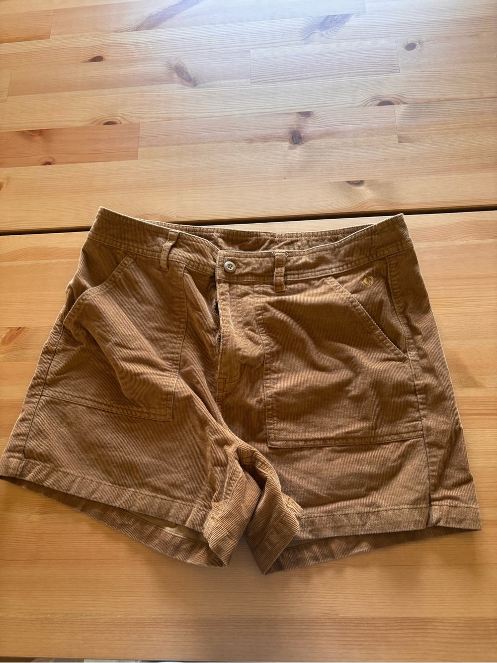 Women’s Corduroy Shorts in Brown